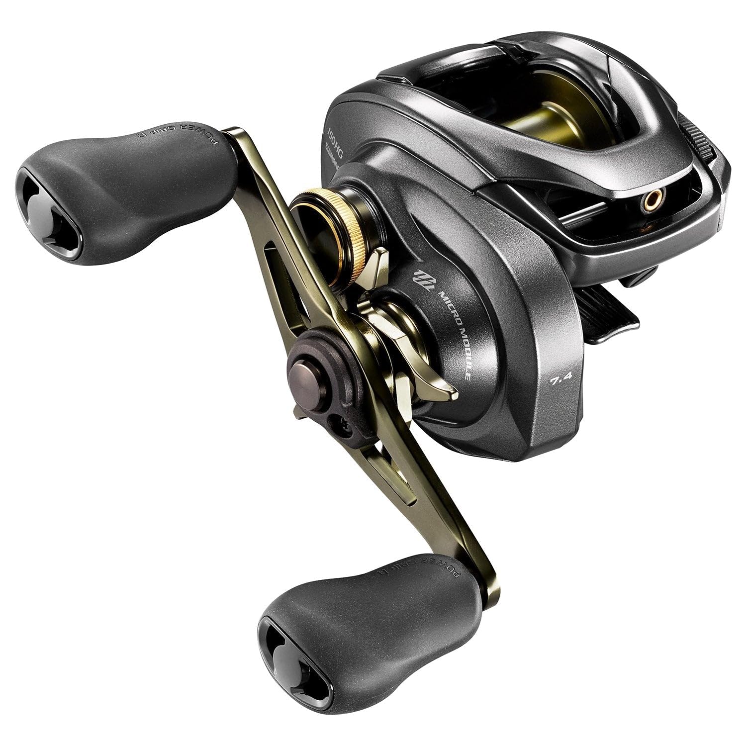 Shimano CURADO DC 200XG fishing reel - side profile