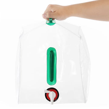 CurcKua clear 10L PVC jug keeps water visible and ready