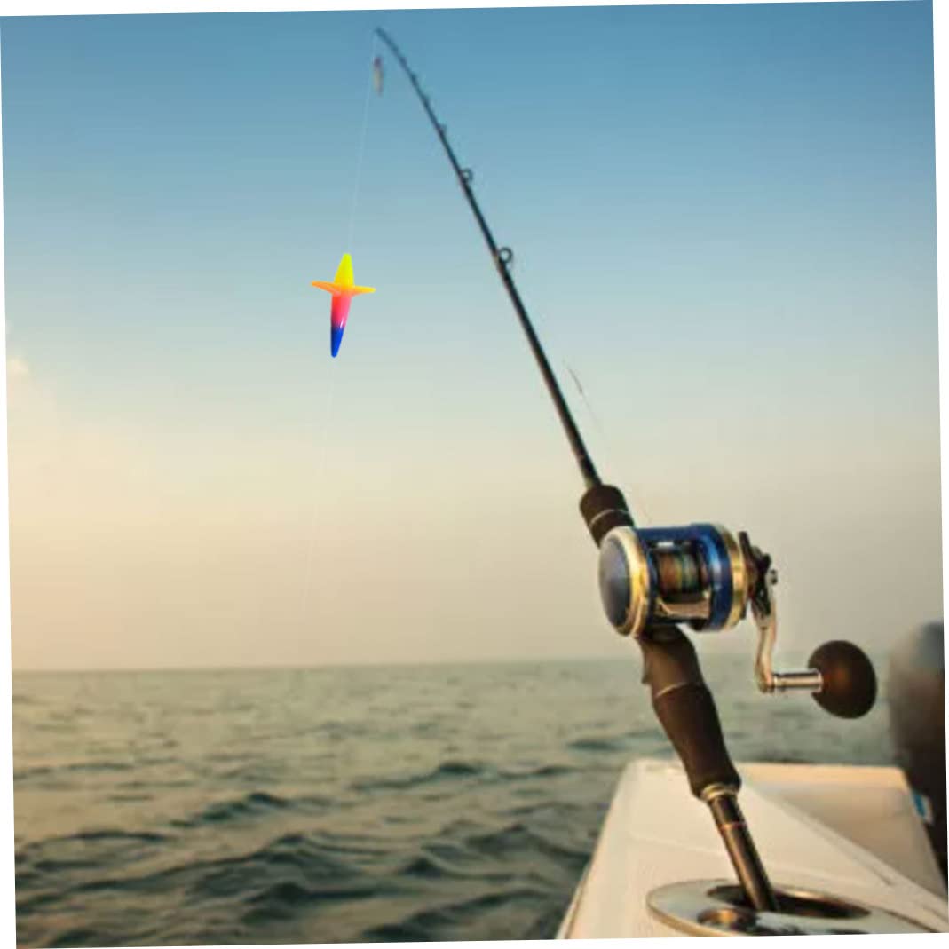 CurcKua rainbow lure promotes reusable fishing gear for eco-conscious anglers.
