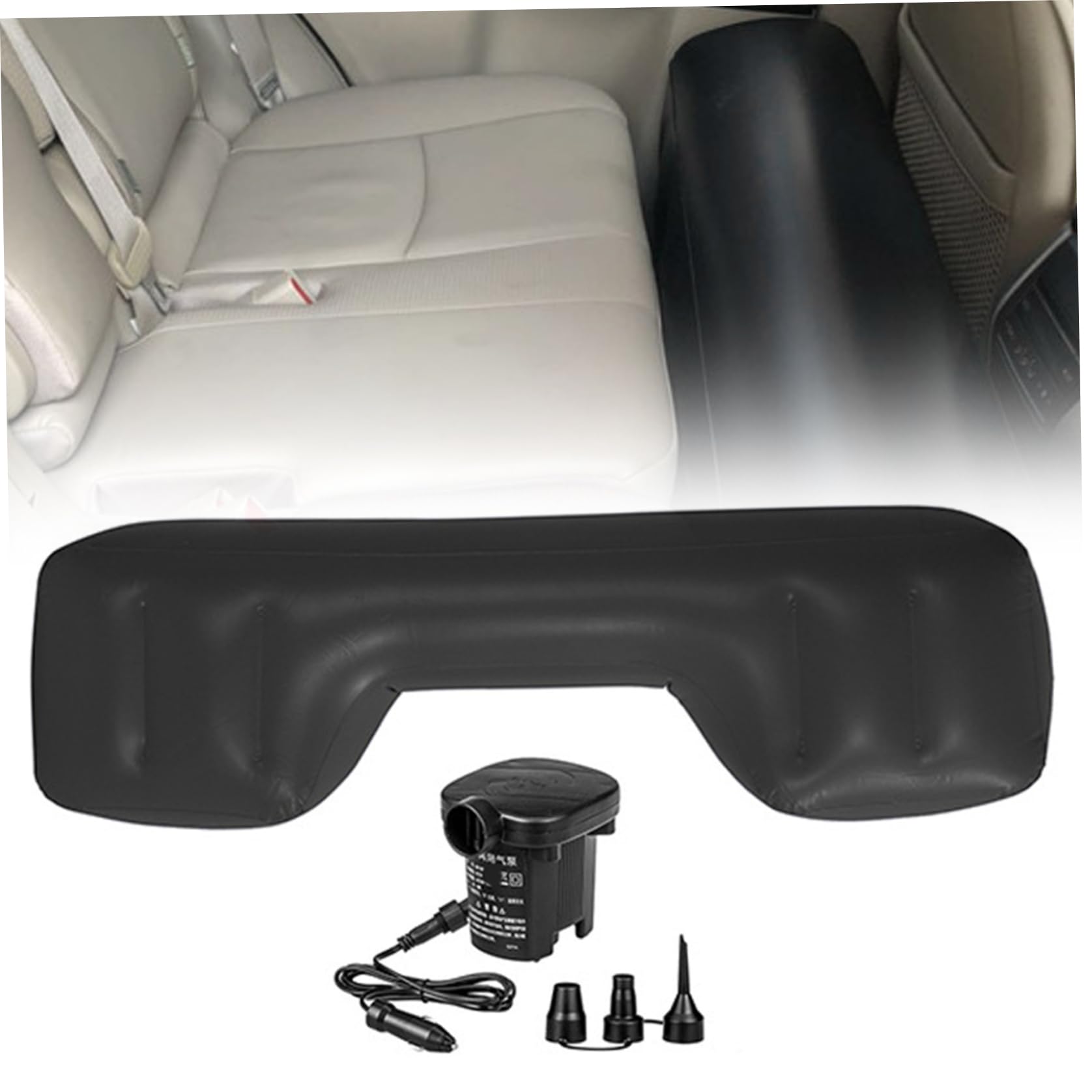 CurcKua road-trip setup supports comfortable camping or travel lounging.
