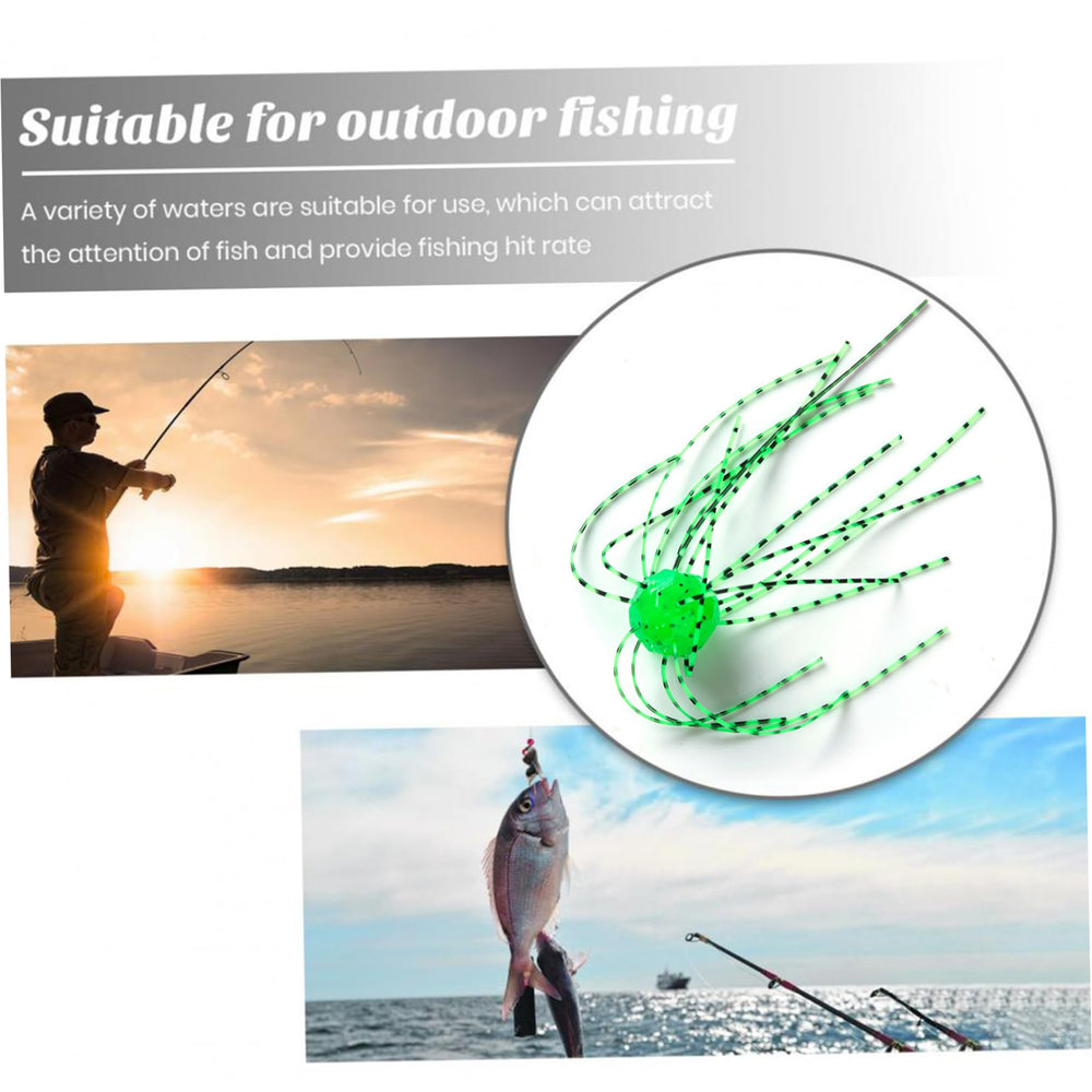 CurcKua soft PVC lure set offers durable, flexible movement during casts and retrieves