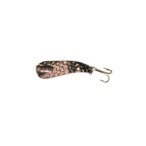 Custom Jigs Slender Spoon Jig demonstrates subtle flutter in current for lifelike action.