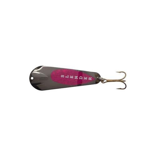 Custom Jigs SL18-P-202 gold-lime spoon ready for precise under-ice presentations.