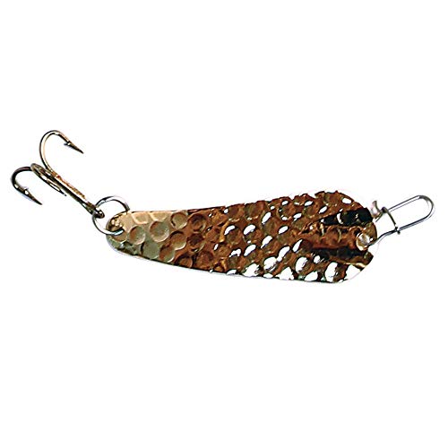 Custom Jigs SL18-P-214 lure in action under ice for ice fishing