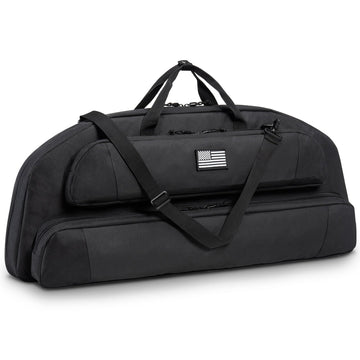 CVLIFE 37-inch bow case side view, lightweight protection for travel.