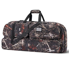 CVLIFE 37in camo bow case exterior ready for rugged travel