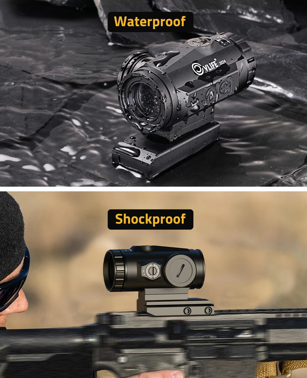 CVLIFE recoil-proof design with integrated lugs for rugged field use