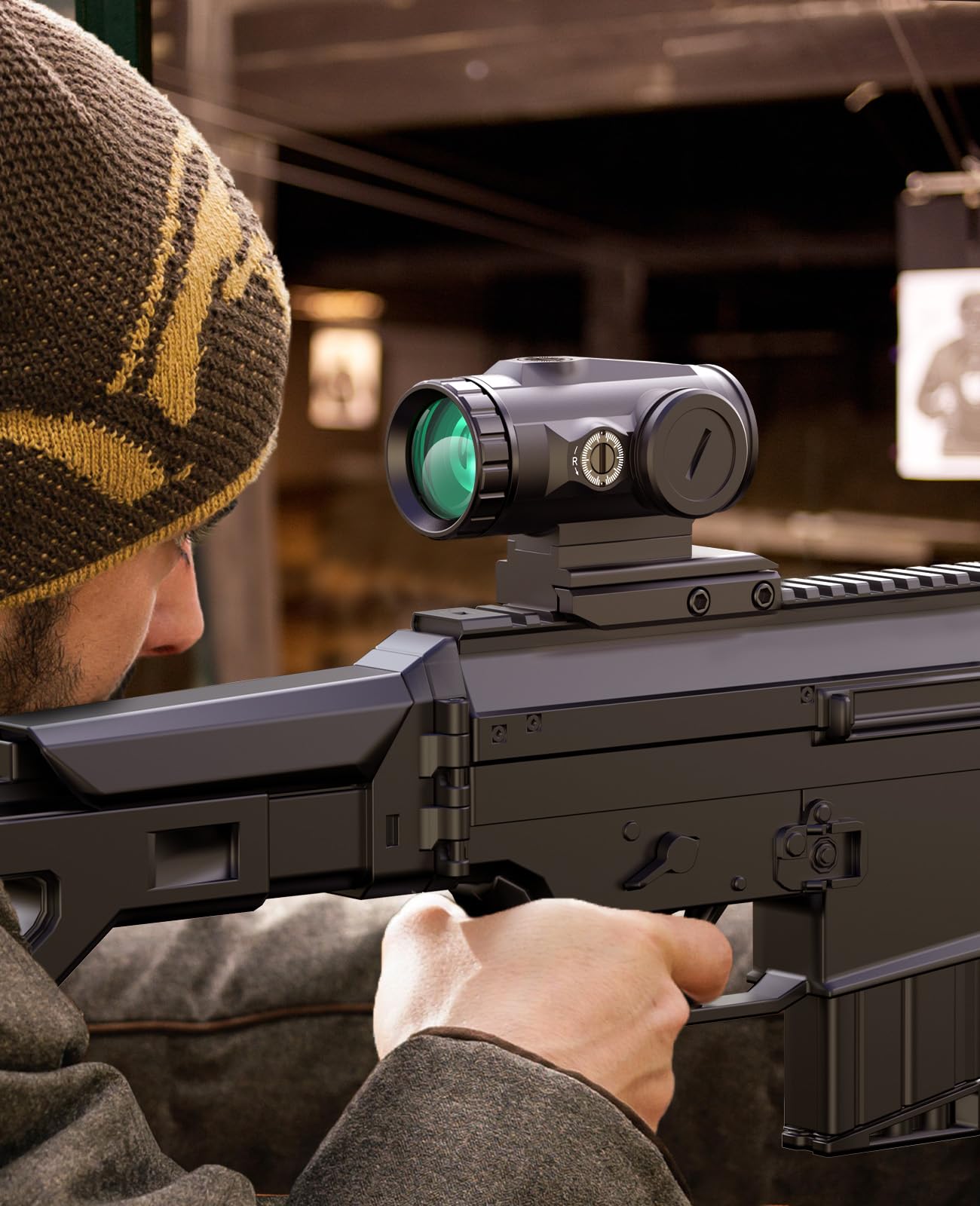CVLIFE wide-field view demonstrates 40ft field at 100 yards