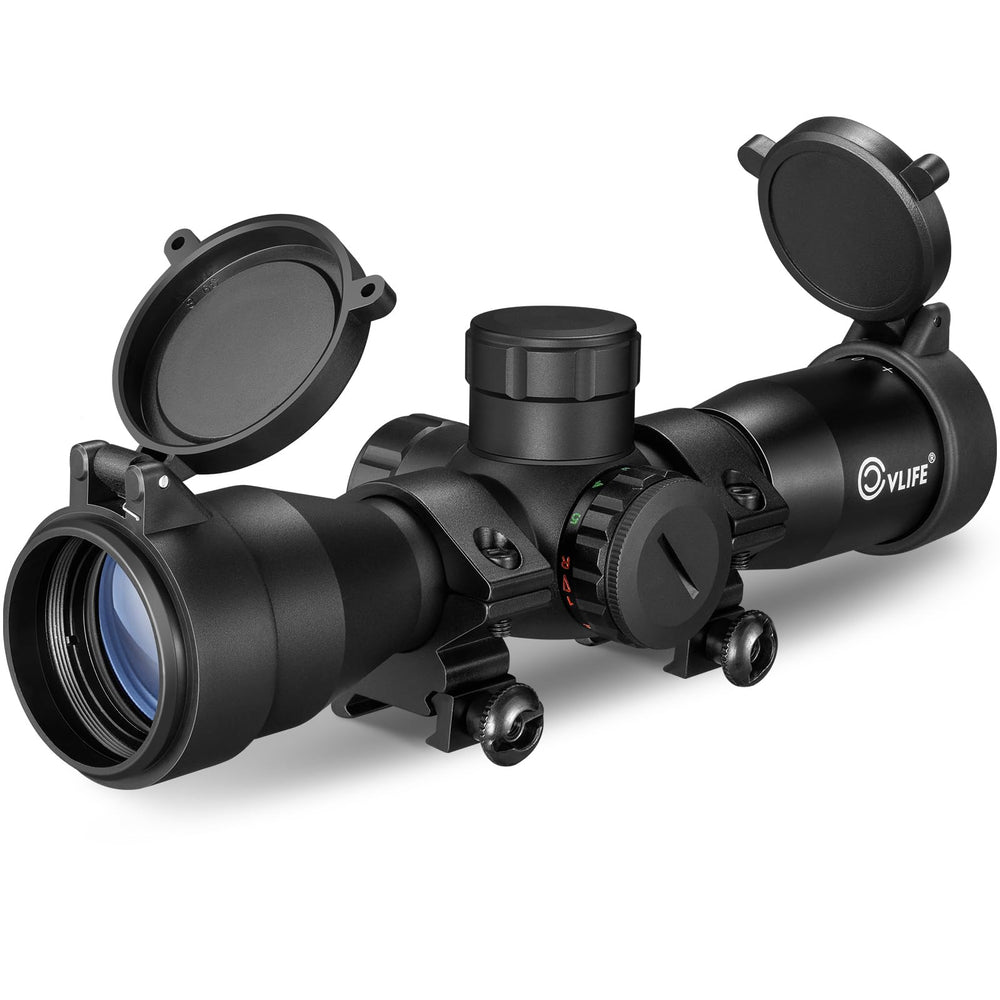 CVLIFE 4x32 crossbow scope compact design aids fast target acquisition.
