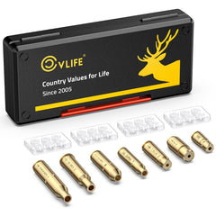 CVLIFE bore sight laser for caliber 223 enables precise scope alignment at the range.