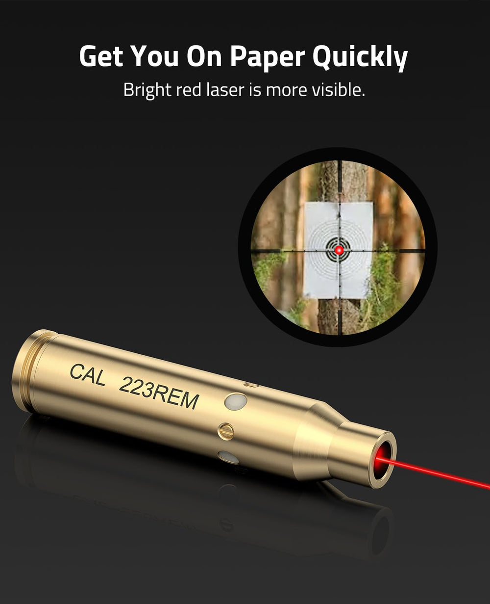 CVLIFE bore sight laser for 7.62x39mm supports reliable bore sighting in rifles.