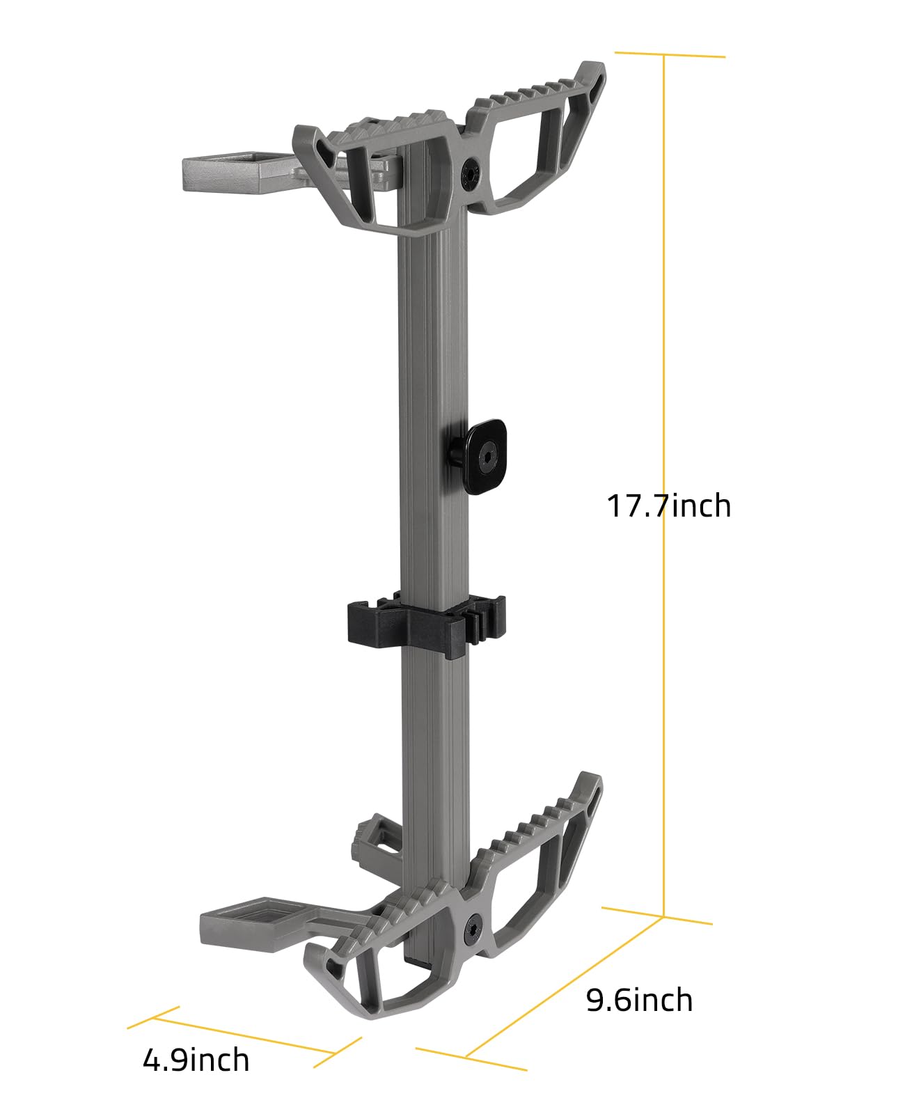 CVLIFE climbing sticks stackable design with quick-detach buckles for easy transport.