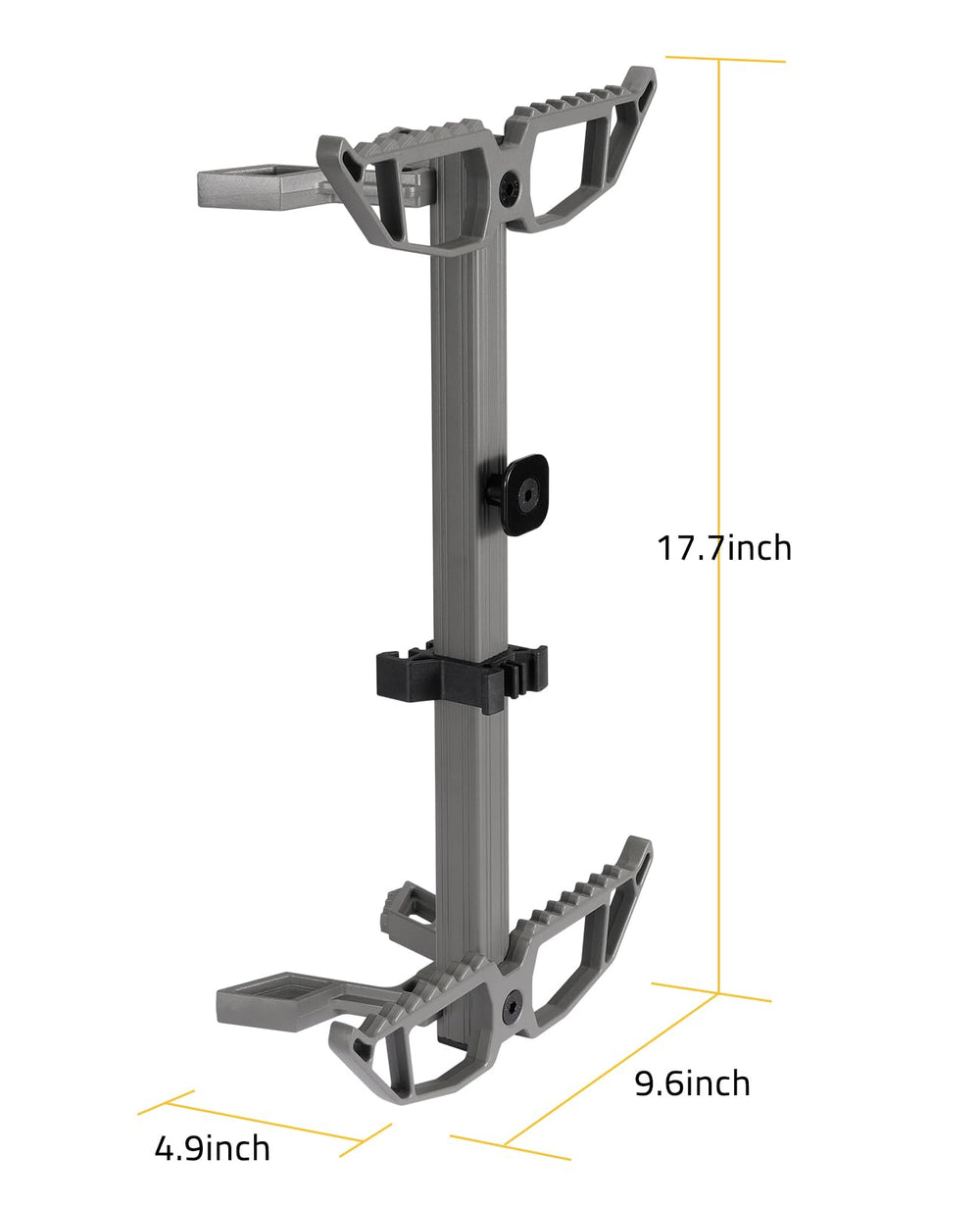 CVLIFE climbing sticks stackable design with quick-detach buckles for easy transport.