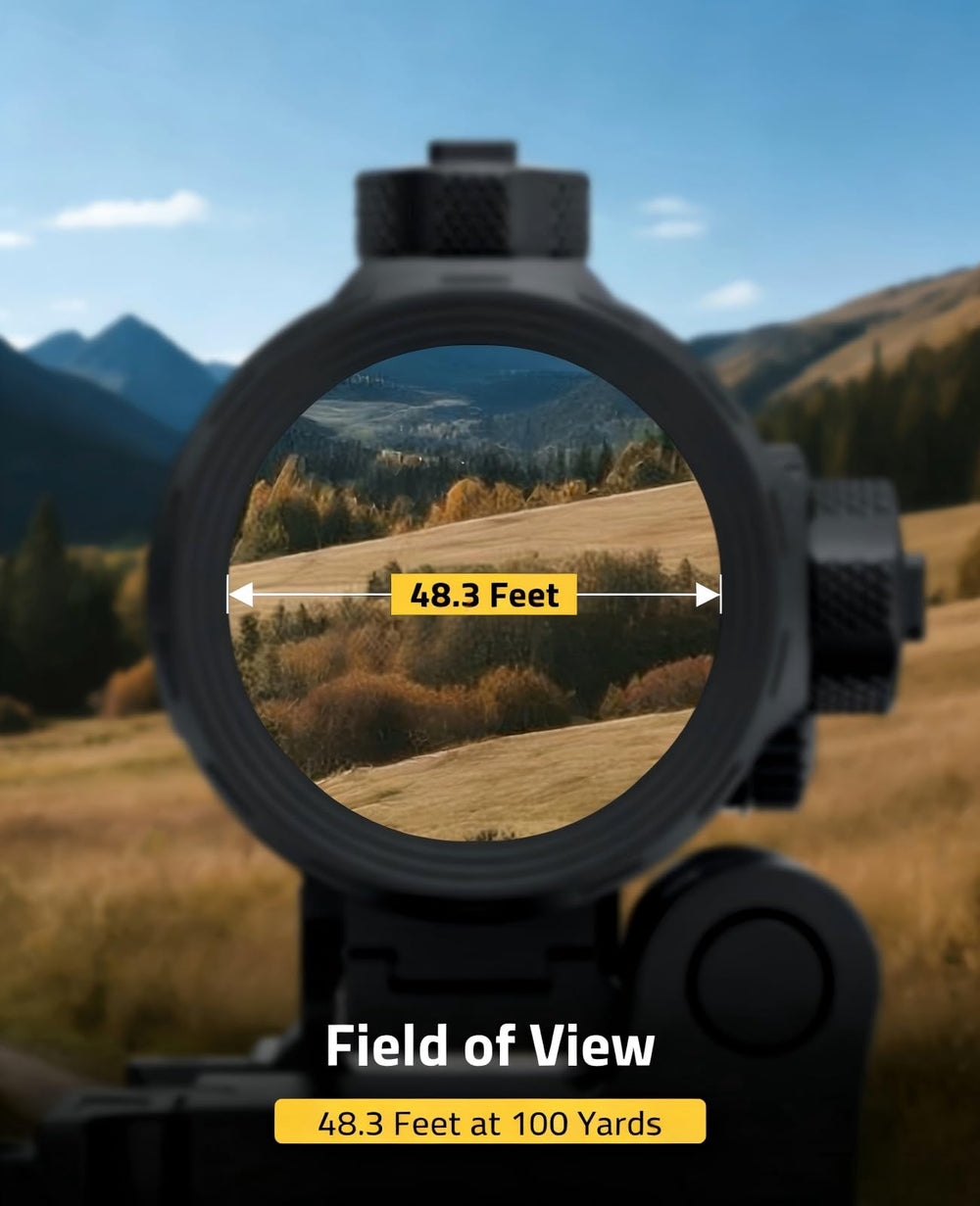 CVLIFE 2.95 inch eye relief reduces edge strain during long sessions.