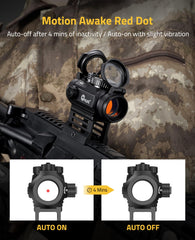 CVLIFE FoxSpook low-profile mount keeps the rifle profile slim and snag-free.