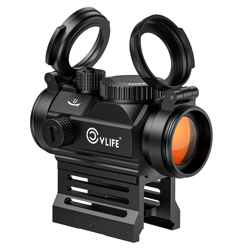 CVLIFE FoxSpook red dot sight mounted on a rifle rail for fast target acquisition.