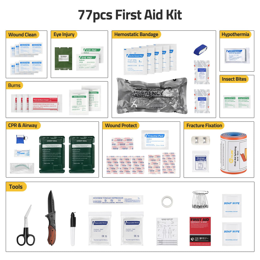 CVLIFE hemostatic dressings and gauze for controlled bleeding management