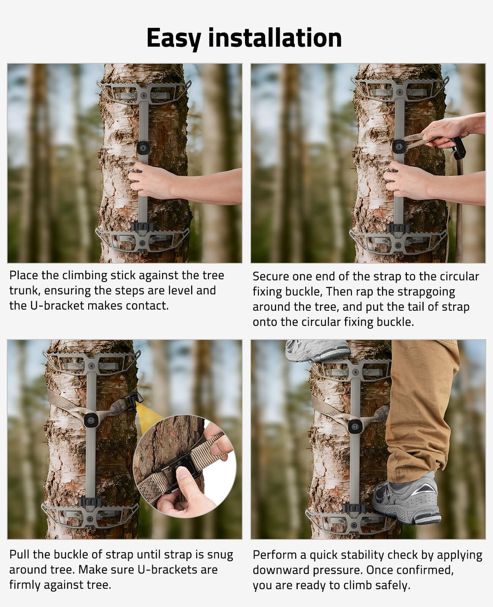 CVLIFE lightweight sticks emphasize small weight, aiding tactical adjustments on hunts.