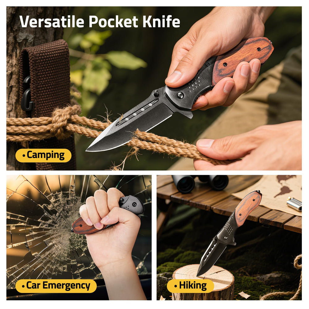 CVLIFE MOLLE pouch attachment on a pack for secure carry