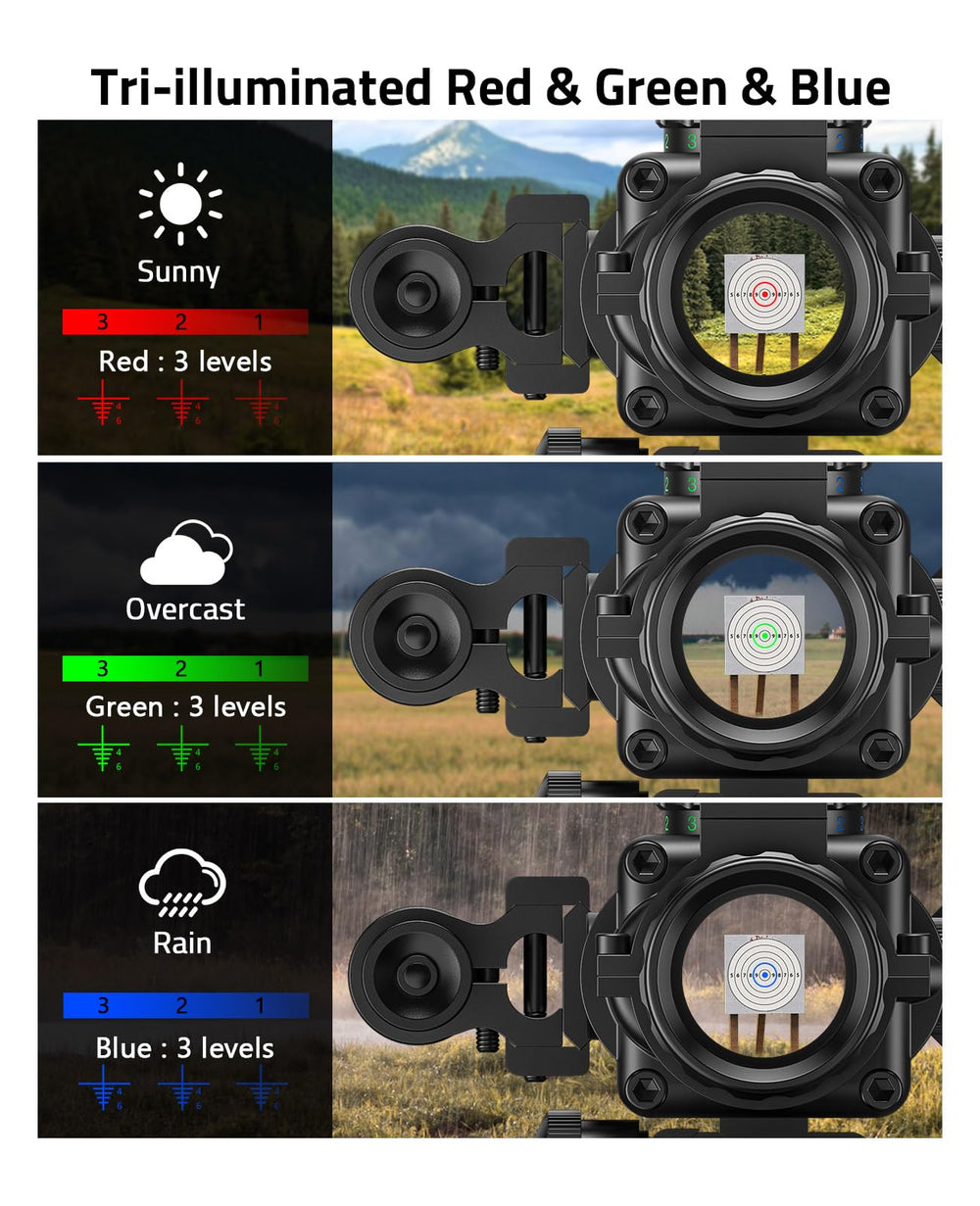 CVLIFE aluminum scope body in matte black withstands recoil