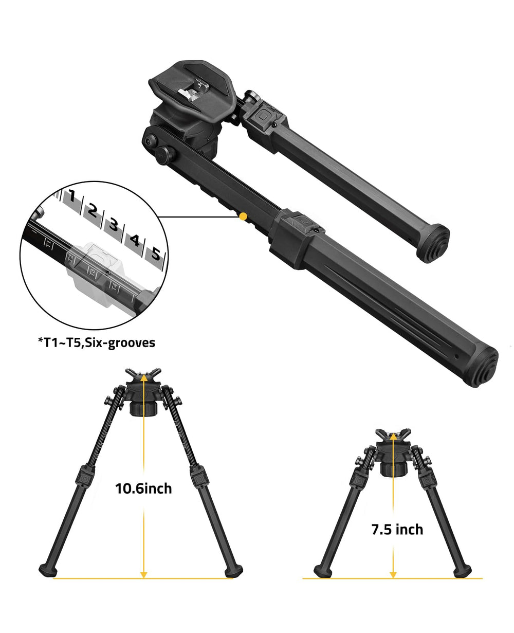 CVLIFE height range 7.5-10.6 inches showcased for adaptable shots