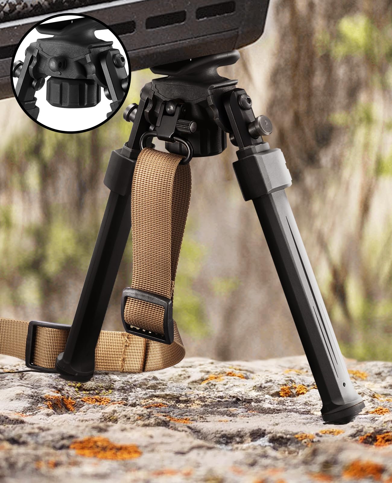 CVLIFE sling-stud mount demonstrates quick detachment and reattachment
