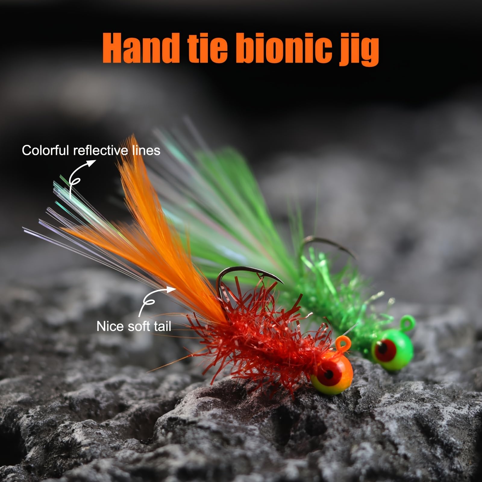 1/28oz CWSDXM crappie jig ready for action