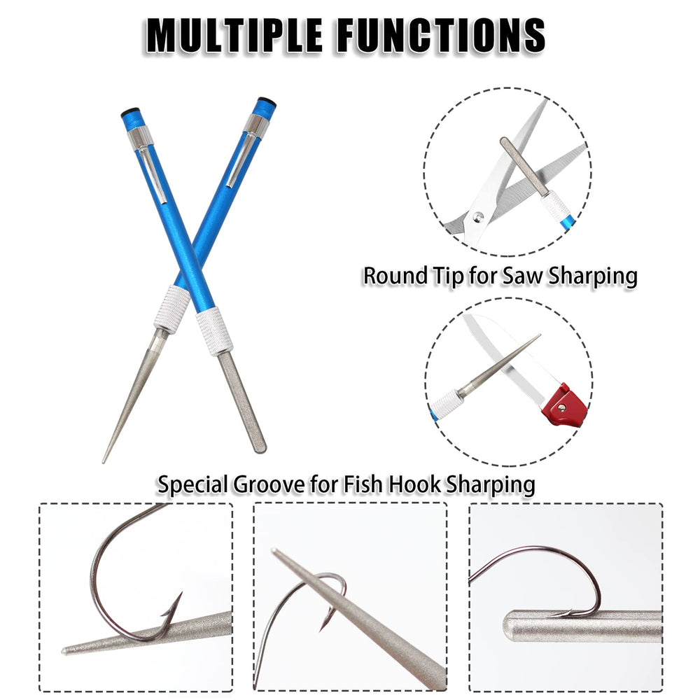 Serrated stick tool and tweezers included in CWSDXM kit