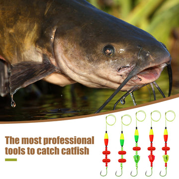 CWSDXM catfish float rigs 5-piece package in box