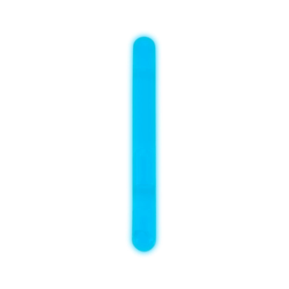 Cyalume blue Mini ChemLight for trail marking and map reading.