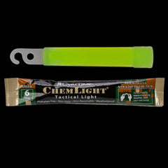 Cyalume Chemlight military grade standard issue light for tactical and safety applications.