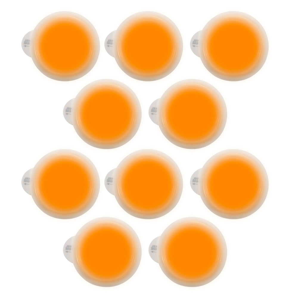 Cyalume LightShape with adhesive-back sticks to surfaces for quick emergency tagging.