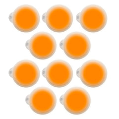 Cyalume LightShape with adhesive-back sticks to surfaces for quick emergency tagging.