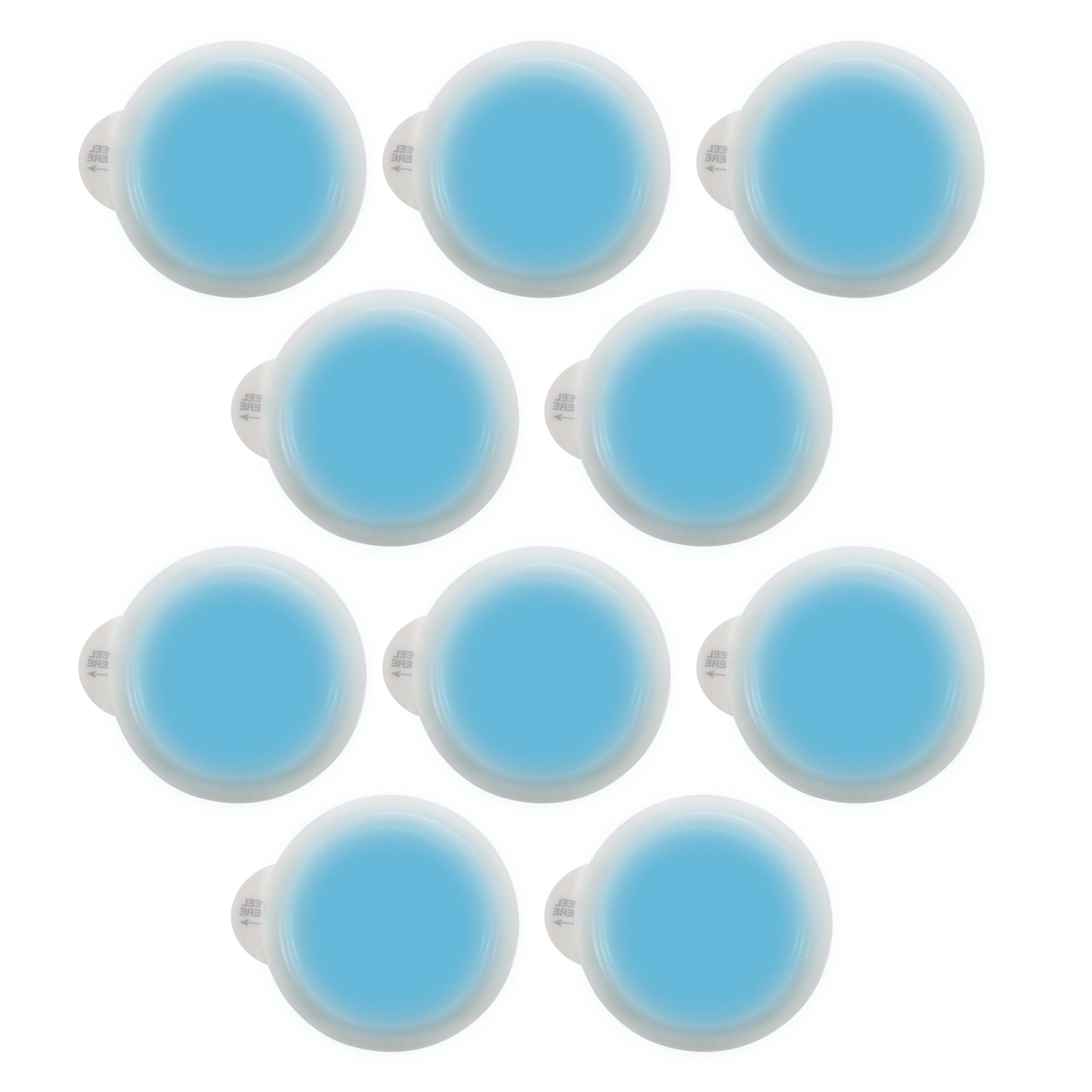 Cyalume LightShape blue marker with adhesive back for quick surface attachment
