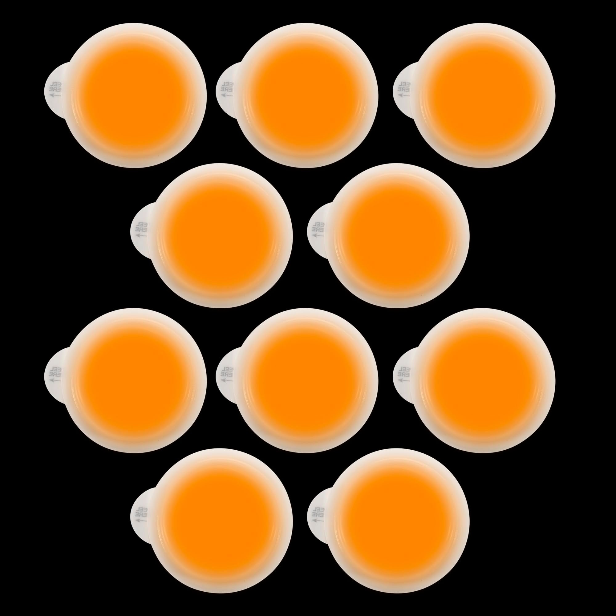 Cyalume LightShape orange circle marker offers 4-hour light visible up to a mile.