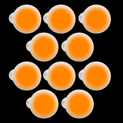 Cyalume LightShape orange circle marker offers 4-hour light visible up to a mile.