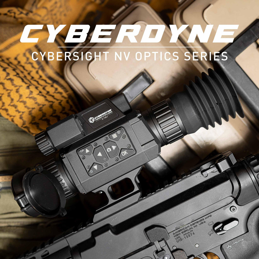 CyberDyne CyberSight 1080p NV sensor captures crisp night imagery with low noise.