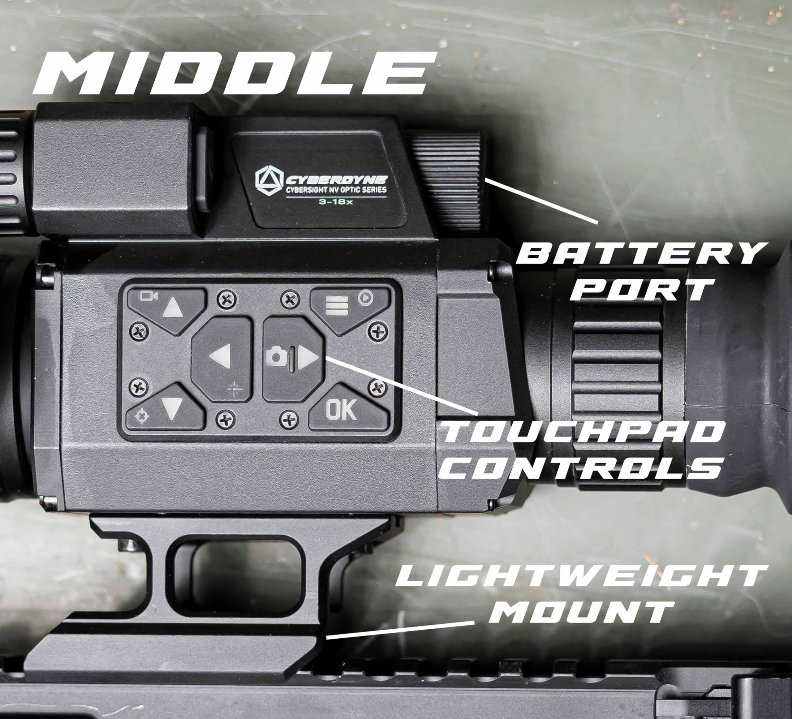 CyberDyne CyberSight durable weather housing image highlights rugged, field-ready construction.