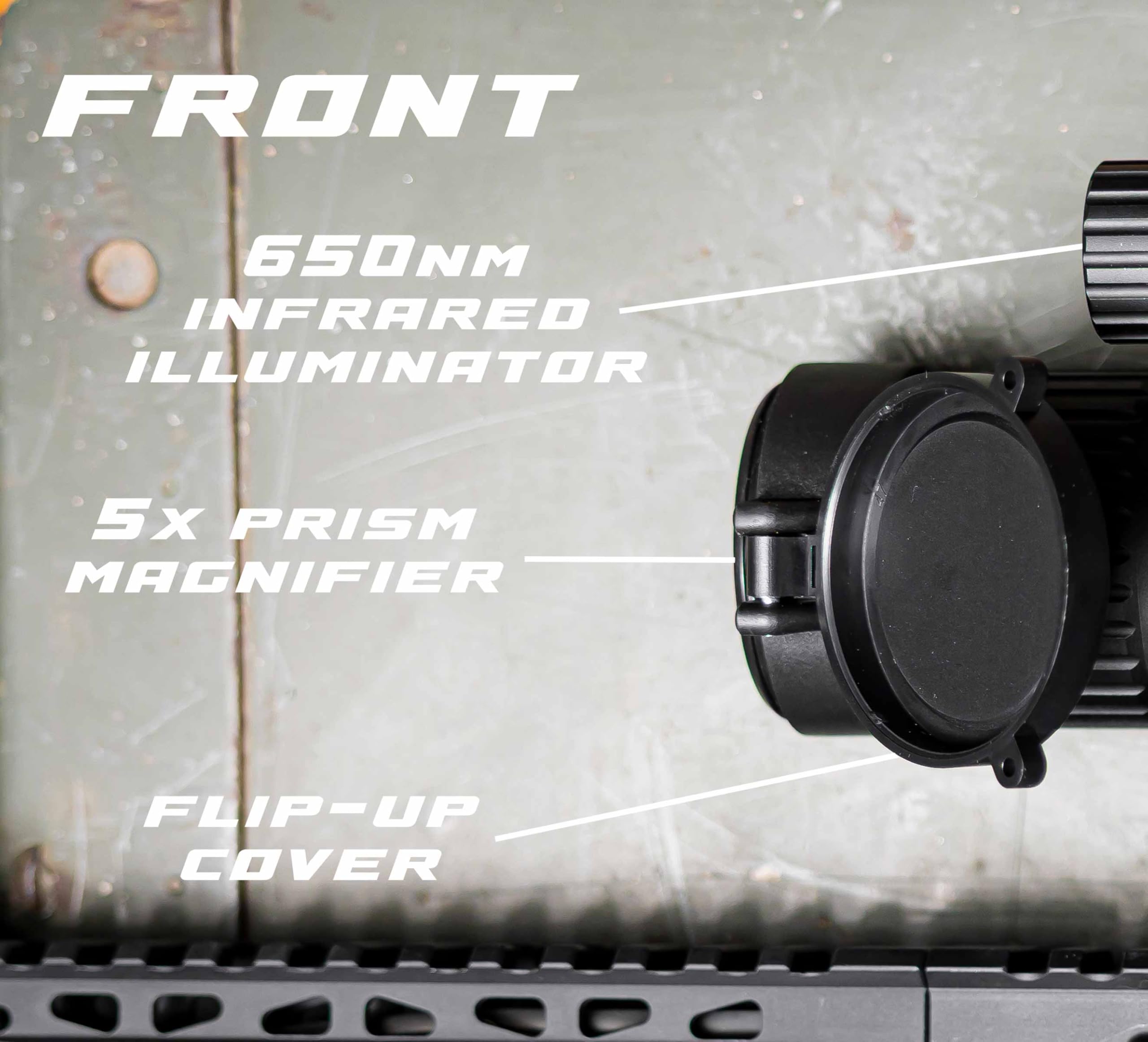 CyberDyne CyberSight photo video recording captures events directly through the scope.