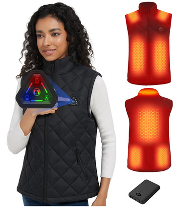 CYCYHEAT heated vest neck heat delivers targeted warmth for quick warmth during outdoor commutes