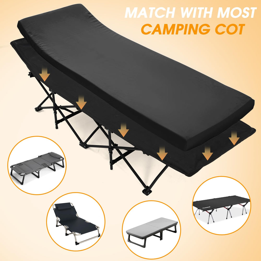 CYMULA bottom non-slip waterproof surface keeps the mattress stable on any bed.