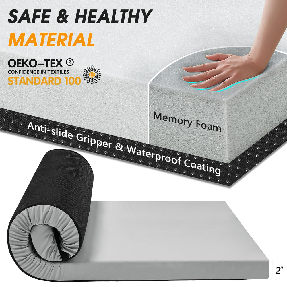 CYMULA camping mattress used in tent, yoga, or car travel scenarios.
