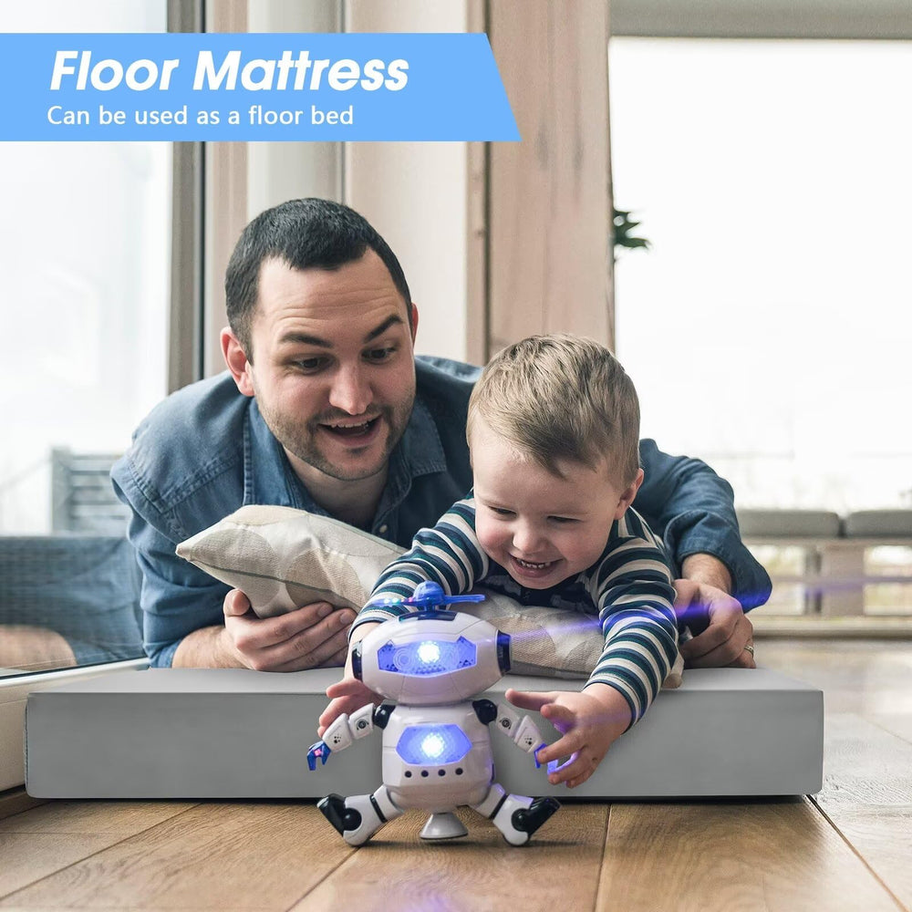 CYMULA mattress includes sturdy straps to secure on beds.