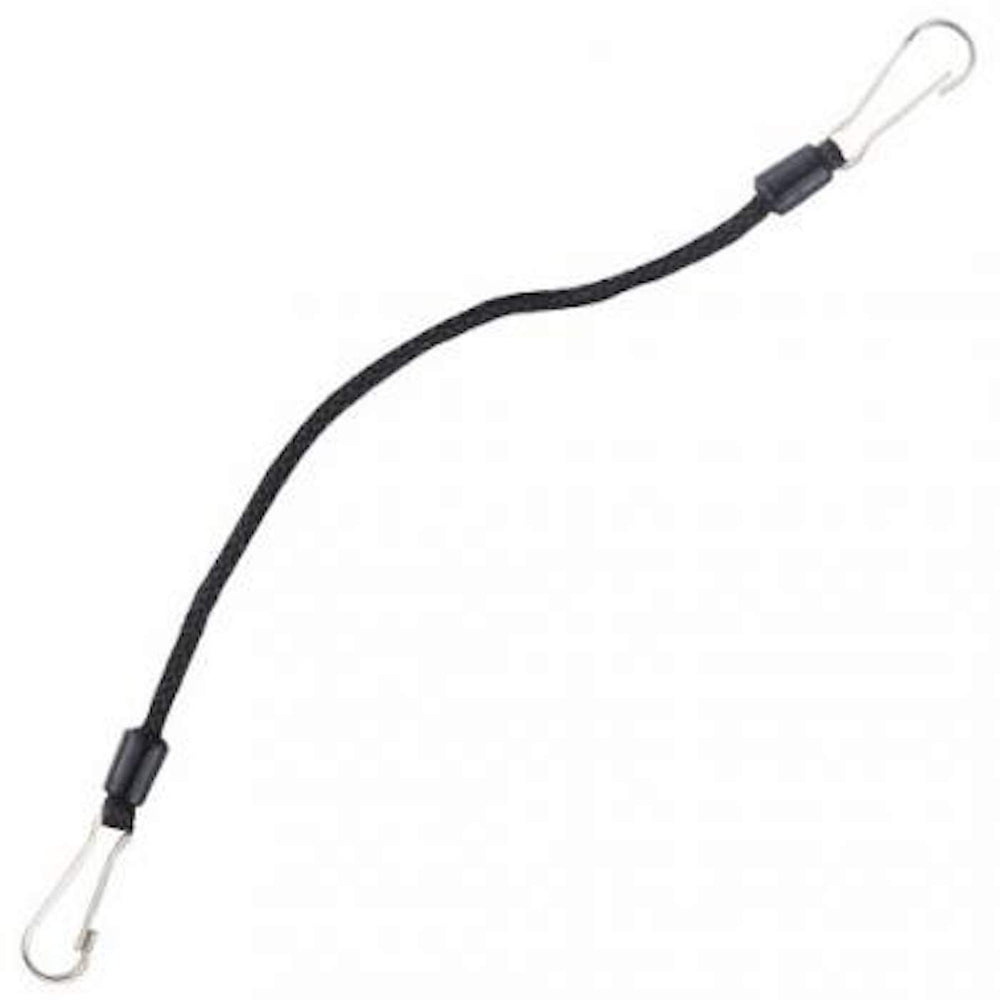 Cyoidai Smitty ACS-601 black double-clip lanyard for easy badge access during officiating.