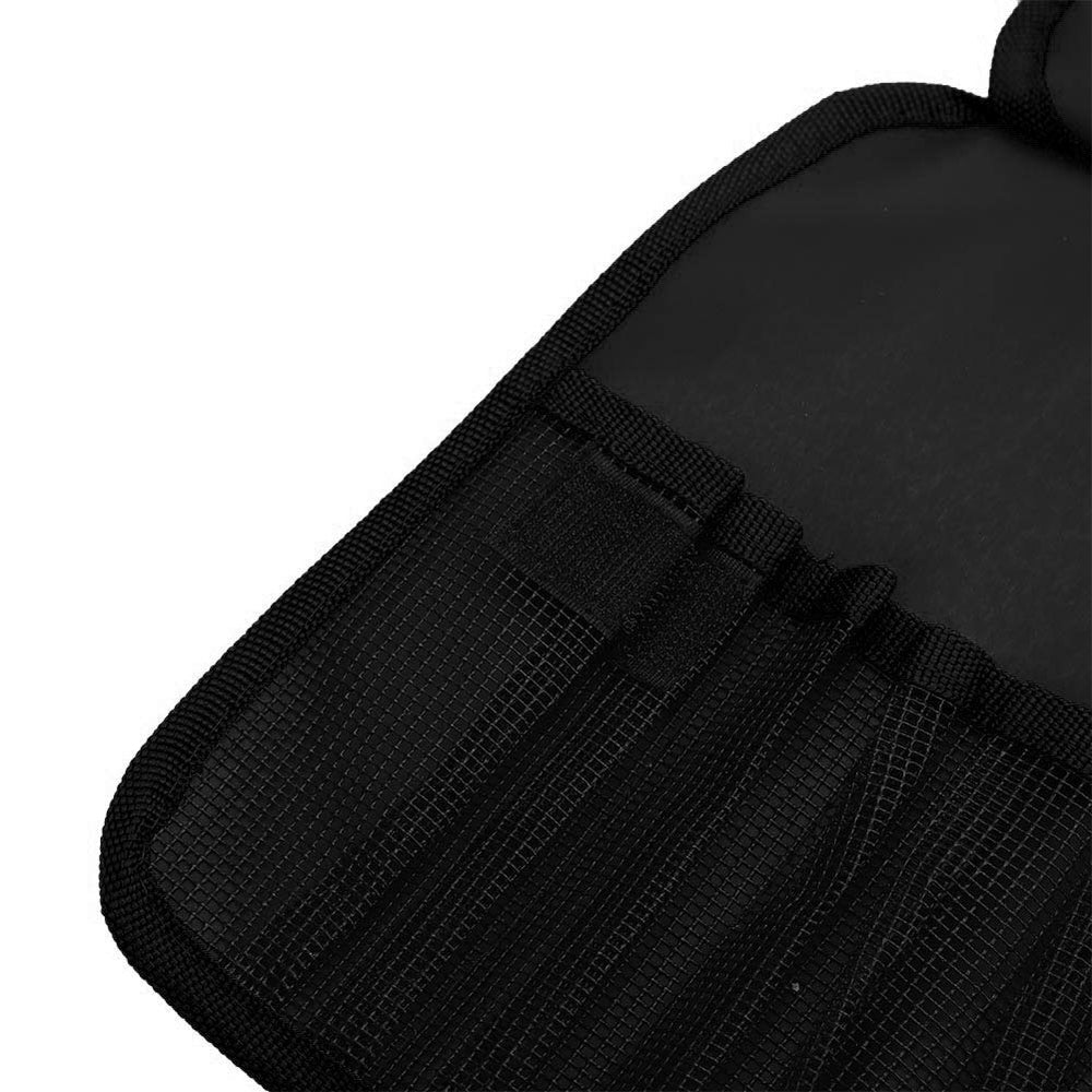 Cyrank jig bag black color blends with any fishing setup
