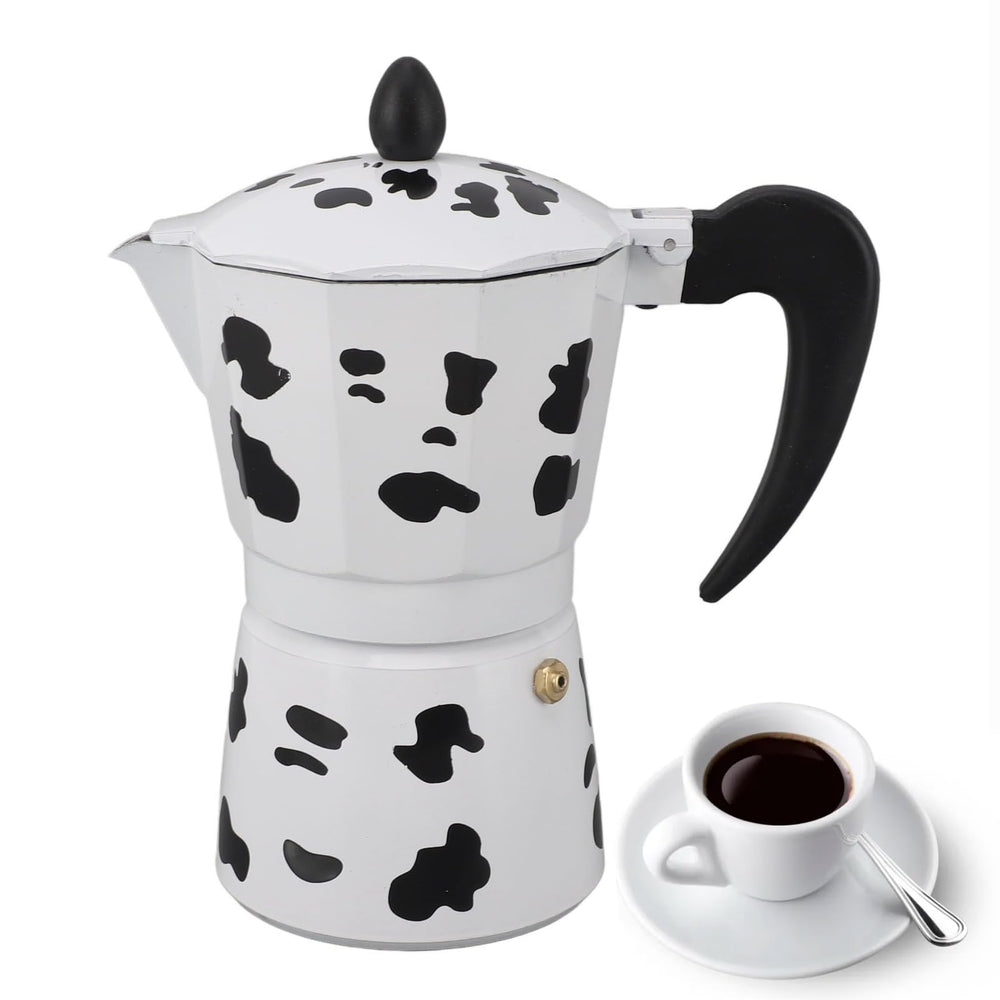 Compact Cyrank Moka Pot setup for outdoor coffee at camp or trailhead.