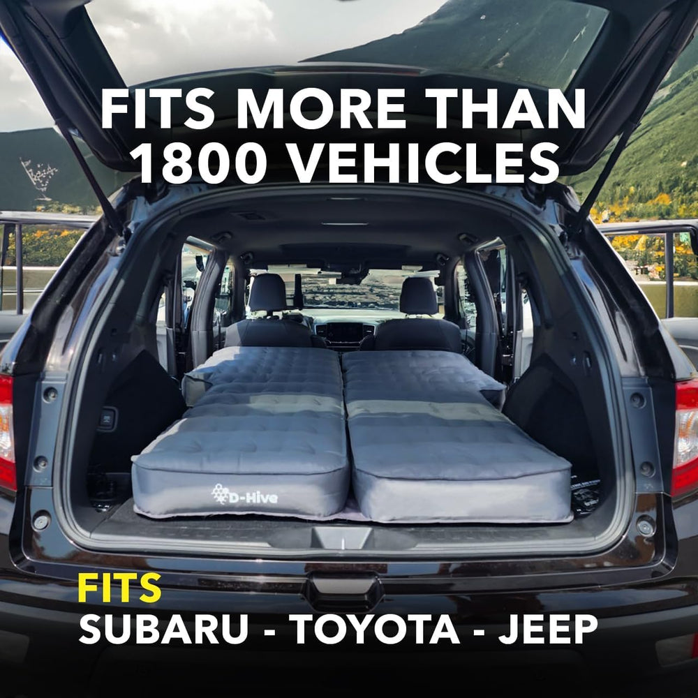 D-Hive SUV air mattress compatibility with Rav4, CR-V, Outback models