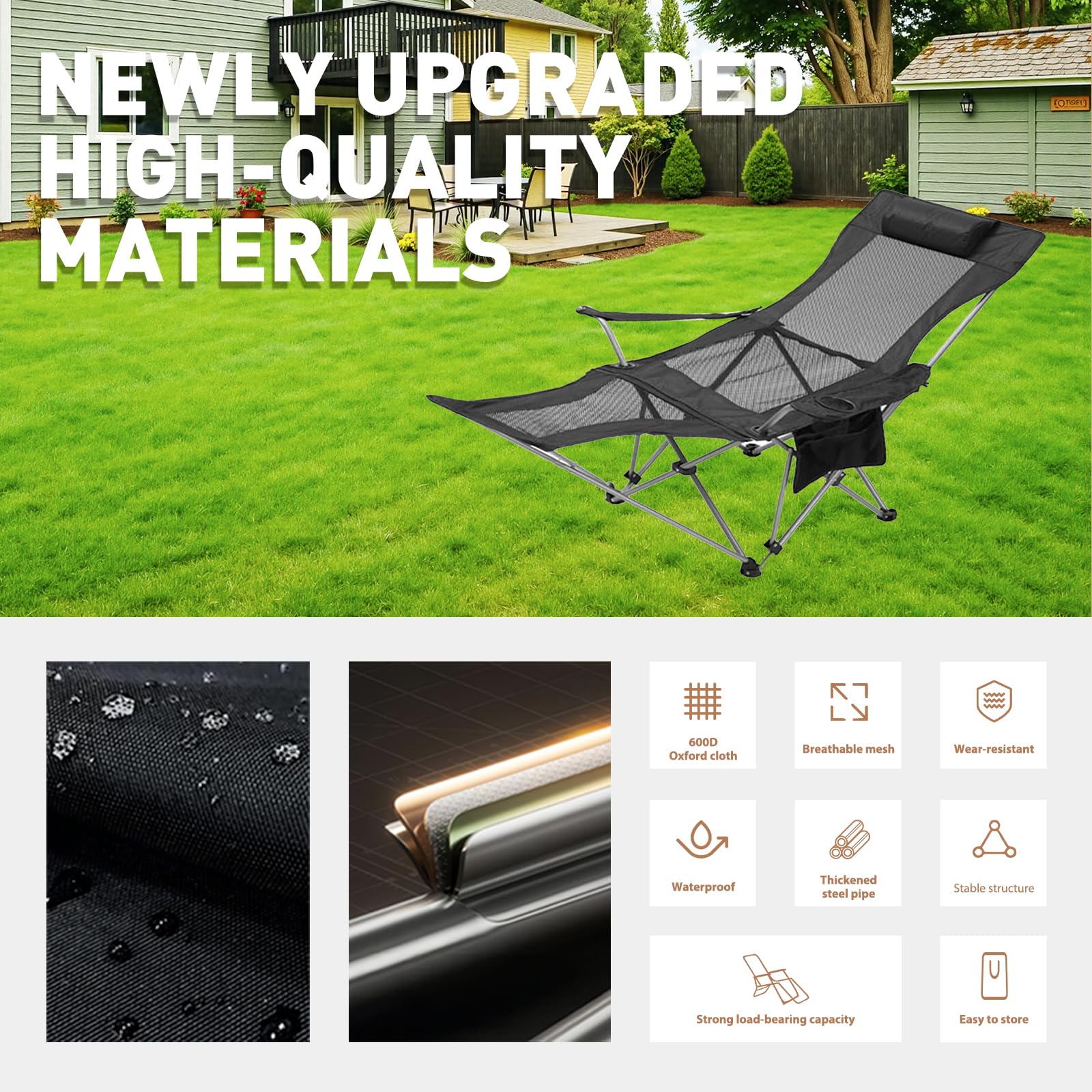 D LIAN DONG 600D fabric with waterproof coating for outdoors