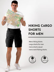 Dababell shorts feature elastic waistband for comfortable movement on varied terrains