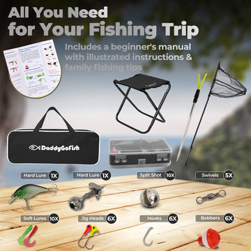 DaddyGoFish collapsible-chair-for-kids provides portable seating for family outings.